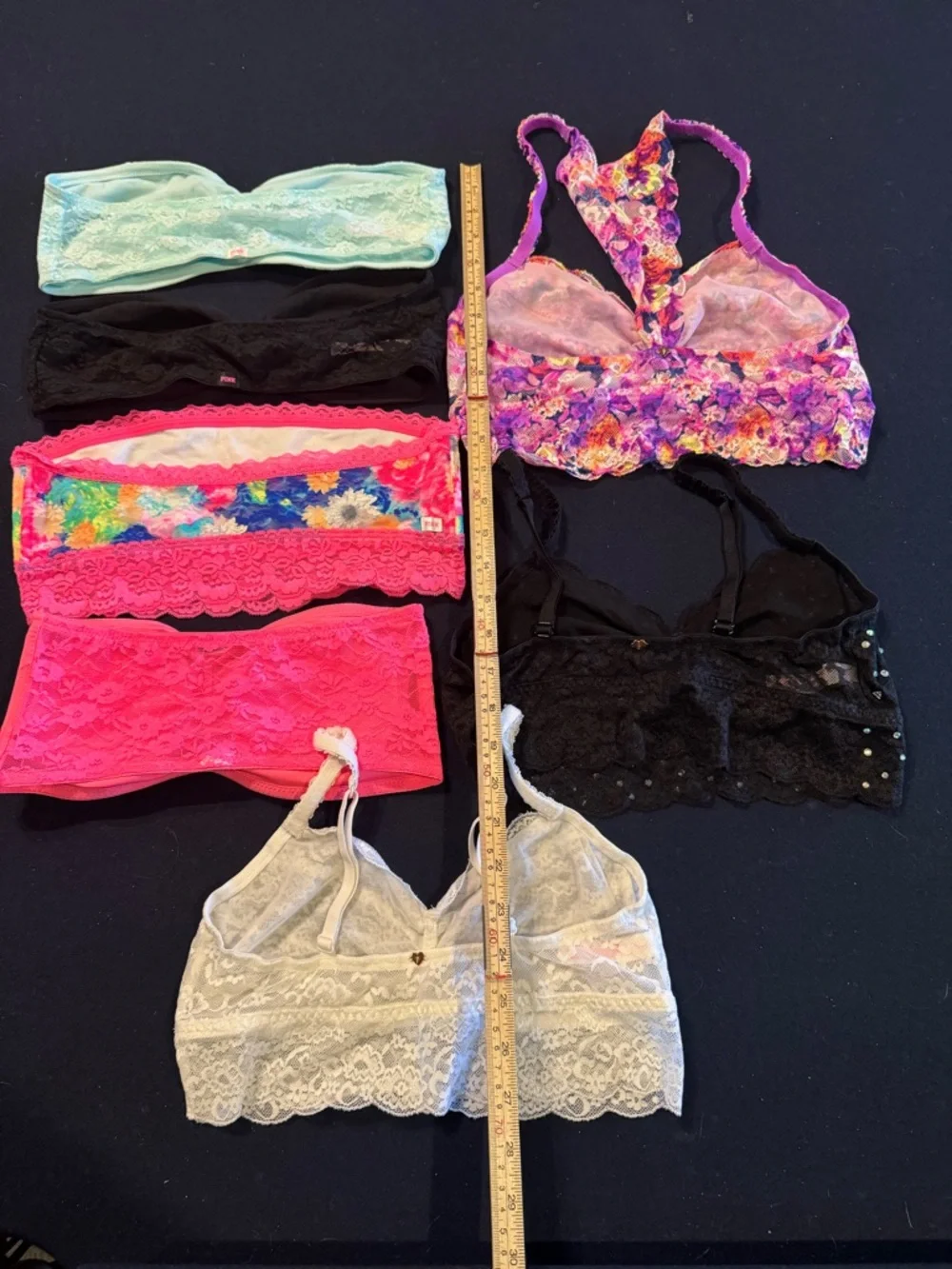 PINK Victoria's Secret Bralettes 7 sized Medium